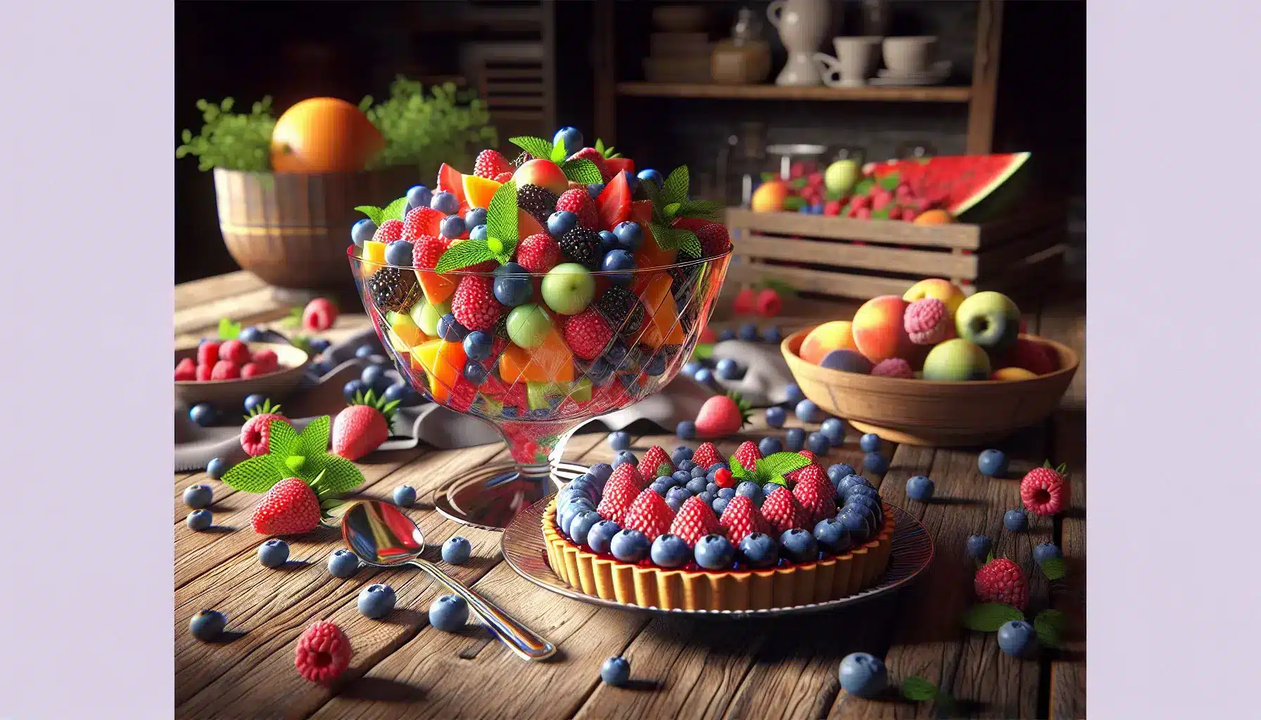 Sunne desserter med frukt – smakfulle og enkle oppskrifter for hele familien 2 Sunne desserter med frukt – smakfulle og enkle oppskrifter for hele familien – illustrasjon 2