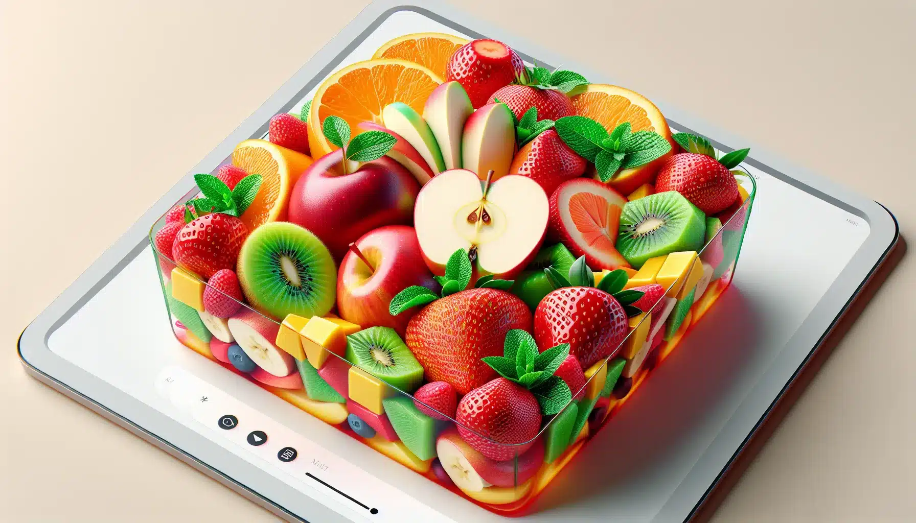 Slik lager du sunn fruktsalat – enkle og deilige oppskrifter til dessert og mellommåltid – illustrasjon 2