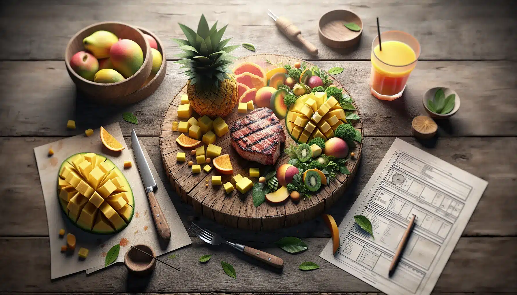 Frukt i middagsretter: slik kombinerer du søtt og salt for nye smaksopplevelser – illustrasjon 1