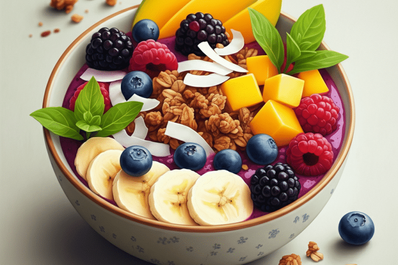 Slik lager du fruktbaserte smoothiebowls: oppskrift, tips, forhold og topping