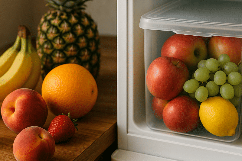 Hvordan oppbevare frukt riktig for lengre holdbarhet