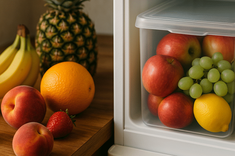 Hvordan oppbevare frukt riktig for lengre holdbarhet