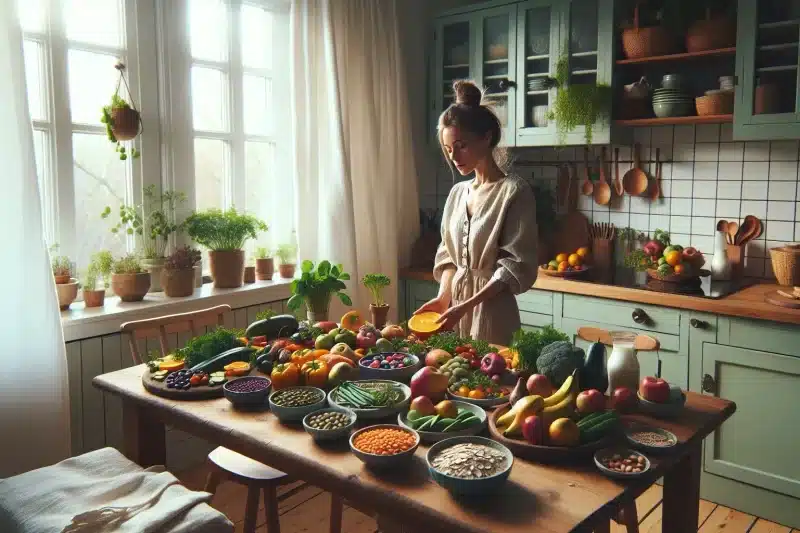 Hvordan bruke frukt og grønnsaker i plantebaserte dietter